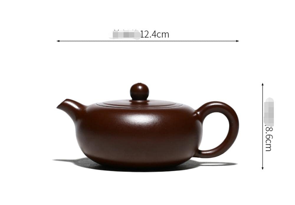 Czajniczek Zaparzacz Do Herbaty Czajniczek Ekspres Do Herbaty Fioletowy Clay Teapot Zisha Zestaw Herbaty Do Picia Fioletowy Clay Płaski Jade Handmade Herbata Płaski Jade Czajniczek