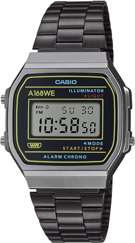 Casio Reloj de Cuarzo Unisex para Adultos, Negro y Gris, Moderno