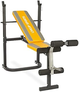 Bravich Adjustable Weight Bench With Leg Extension For Home, Office & Commercial Gym Equipment. Folding Bench For Full Body Workout Strength Training. Light Weight Multi Gym Machine-150x60x102cm