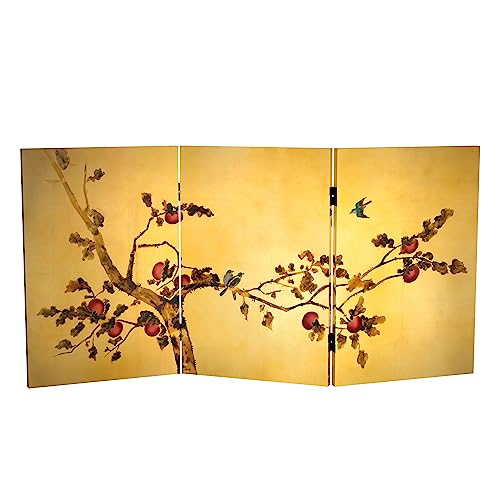 Red Lantern 2 ft. Short Double Sided Plum Tree Canvas