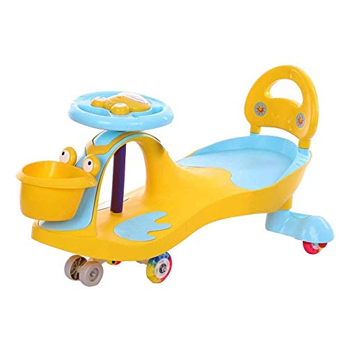 Amazing Deal SMLZV Ride on Toy, Ride on Wiggle Car Children Swinging Slide Baby Toy Anti-Rollover Yo...