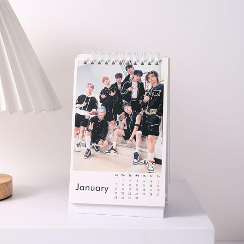 Generic SKD02 Korean K-Pop-Idol Group Mini Desk Calendar 2024-12 Monthly Desktop Calendar thumb #1