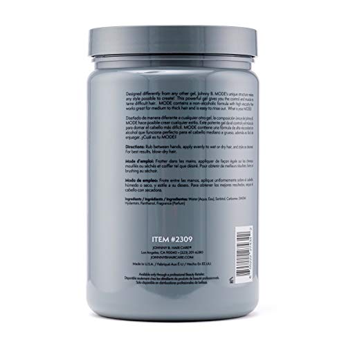 Johnny B. Mode Hair Styling Gel 32 Oz. #TOP2