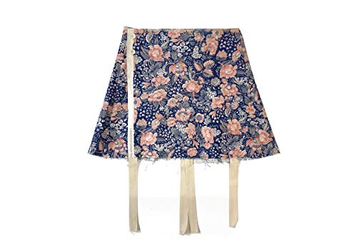 Olubiyi Thomas Minifalda Plisada en la Parte Posterior S (algodón, Azul-Rosa)