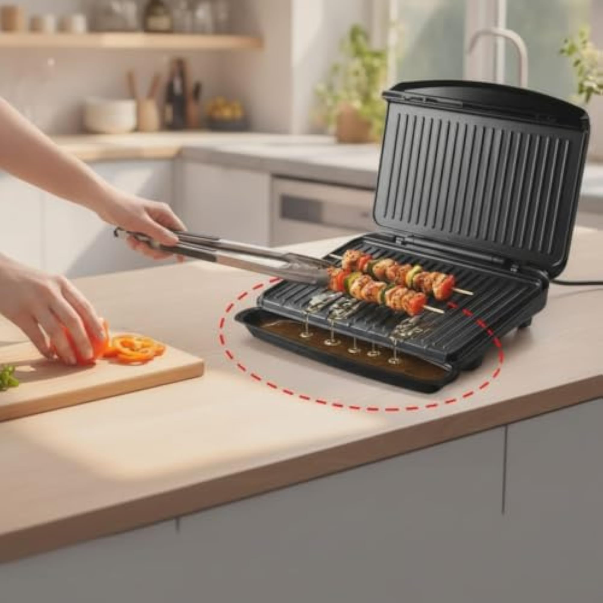Replacement Grill Drain Tray for Effortless Cooking