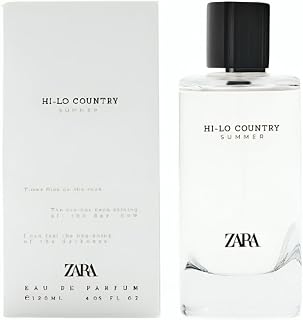 Zara Hi Lo Country Summer Cologne for Men EDP Eau De Parfum 120 ML (4.05 FL OZ)