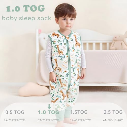 Image of Chilsuessy Baby Sleep Sack with Feet