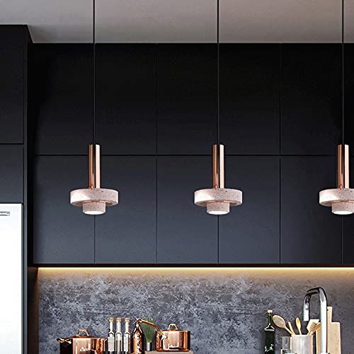 Lámpara de techo de terrazo rosa y metal para renovar la iluminación de dormitorios modernos 7