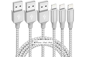 SWAGGWOOD iPhone Charger 3 Pack 10ft