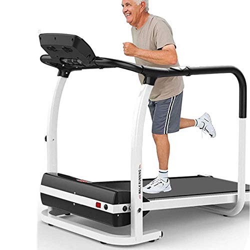 Image of Treadmill Door ectric me lti nction ddle ed d derly lking Chine ni lding te All d dium lk lking olor Black, ze 128x60x115cm Lack 8x60x115cm