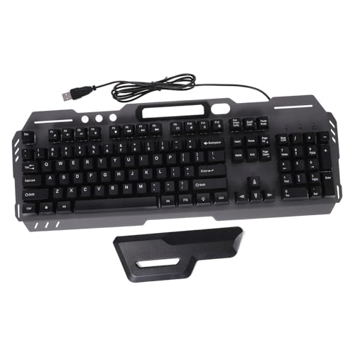 Clavier ergonomique contre la fatigue des poignets avec touches en ABS noir