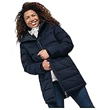 Schöffel Insulated Parka Boston L 424 Abrigos, Azul Marino, 40 Mujeres