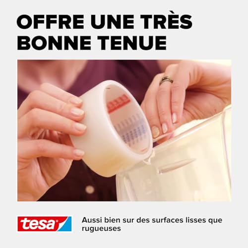 Tesa extra Power Ruban de réparation - Transparent - 10 m x 50 mm – vue 4
