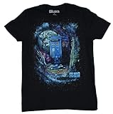 Dr. Who and the Daleks Black Graphic T-Shirt - Large