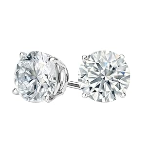 Belacqua Lab Grown Diamond Stud Ear...