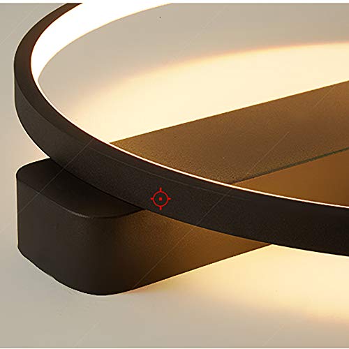 Plafonnier LED minimaliste moderne de 52cm pour éclairage de chambre - 7