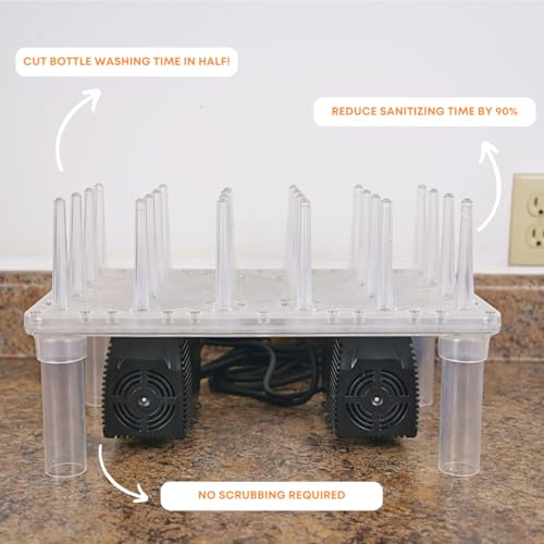 Lave-bouteilles FastWasher24 lave 24 bouteilles de 330ml