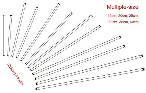 Burry Life Science BLB-6-ZZ 12Pcs Glass Stirring Rod Stir Stick thumb #2