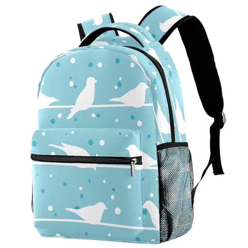 Sac à dos scandinave feuille de citron décontracté pour trajets urbains et étudiants actifs