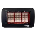 Bromic Heating Tungsten 300 Smart-Heat Gas 3 Burner Radiant Infrared Patio Heater, Natural Gas, 26000 BTU