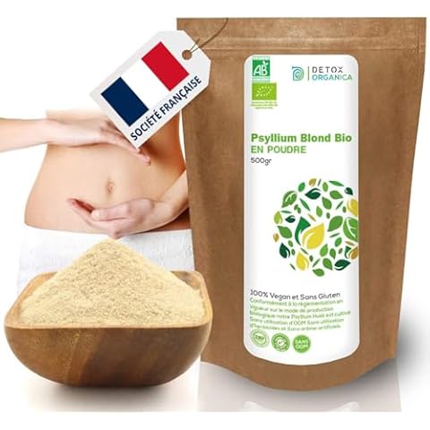 Psyllium Blond Bio Detox Organica 500 g Cover