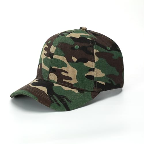 Image of ZH Plain Adjustable Baseball Cap - Lot of 12 Unisex Blank Design Caps