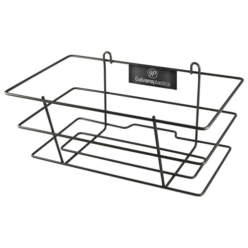 Galvanoplastica Fiorella - Fioriera da Parete [44 X 24 CM] Portavaso da Appendere, Vasi da appendere esterno, Vasi Sospesi per Piante, Fioriere da Balcone o da Parete - Colore Antracite