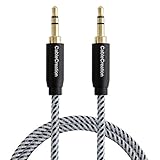 3.5mm Audio Cable, CableCreation 3.5mm Male to Male Stereo Aux Cable for Car, 3FT Aux Cord Compatible with Sony/Beats Headphones, Smartphones, Speaker, 2018 Mac Mini, Home/Car Stereos & More, 0.9M
