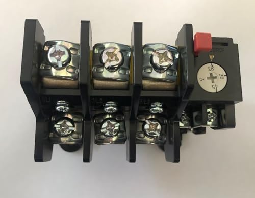 Relais thermique protection surcharge moteur 220v courant triphasé réglable 63A