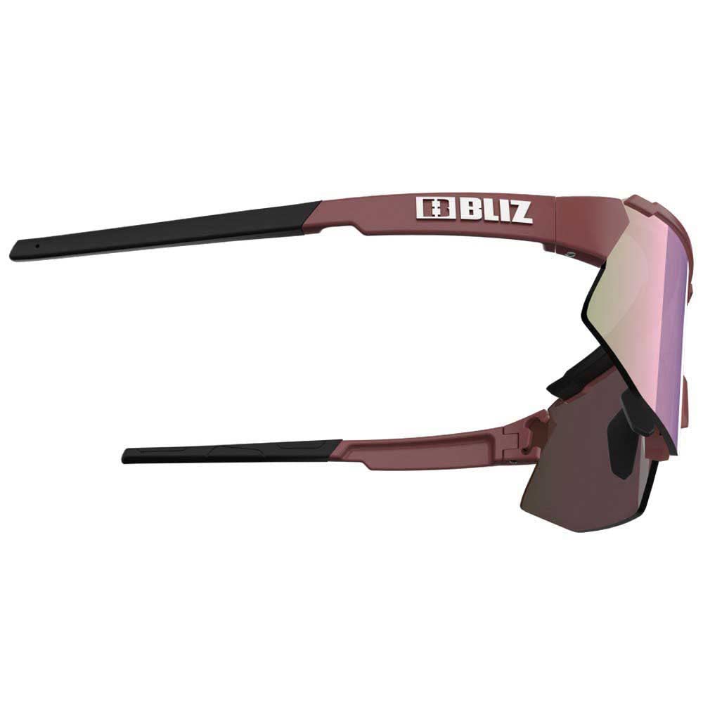 Bliz Breeze Small Sportbrille, matt Burgundy-Brown Rose Multi