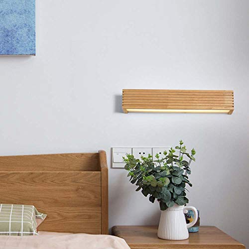 Applique murale Nordique escalier allée et éclairage LED miroir salle de bains en bois