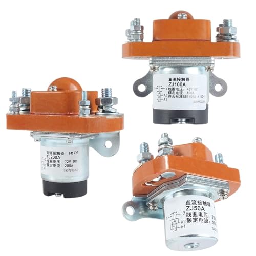 Contacteur CC 1NO ZJ200A 48V pour relais de treuil automobile