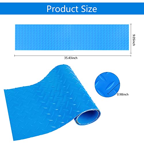 Decohs Pool Ladder Mat- 9"X36" Non-Slip Pool Step Pad-Protective Swimming Pool Ladder Mat For Above Ground Pools Steps Stairs Ladders (Willow-1Pc) #TOP1