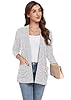 GRECERELLE Womens Fall Lightweight Cardigan Long S... #4