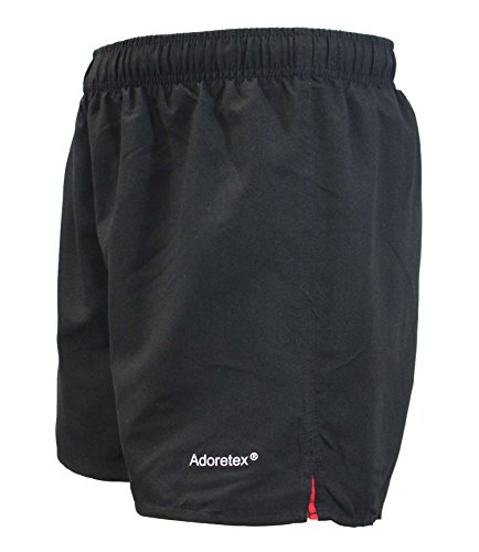 Adoretex Men's Swim Trunk Volley Short Mesh Liner - M0009 - Black - S