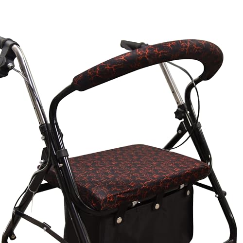 Unisex Rollator Walker Seat and Backrest Rollbar Covers Universal Soft Rollator Accessories