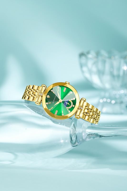 Image of Giordano Premium Watch for Women - Elegant Round Cut Glass Dial with Stainless Steel Strap & Quartz Movement
