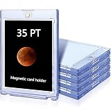 Qurhafoo magnetic card holder 35pt, trading card hard case, card protector hard plastic, hard card s