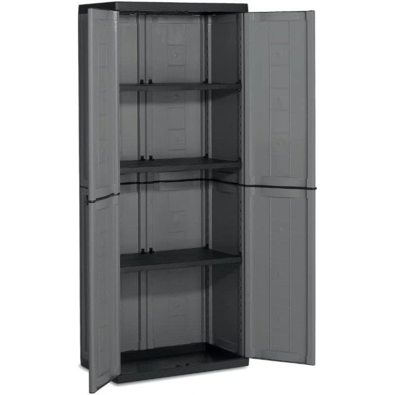 Keter Set Jolly Armadio Alto+ Basso Grigio