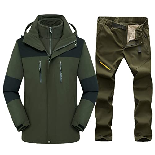 Combinaison de ski pour homme imperméable et thermique vêtement hiver snowboard