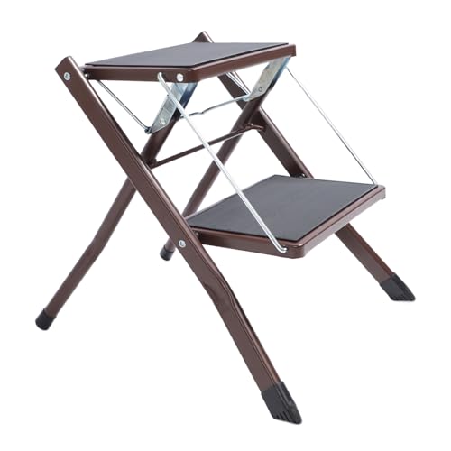 Tabouret pliant à 2 marches pour la maison avec surface antidérapante - 2