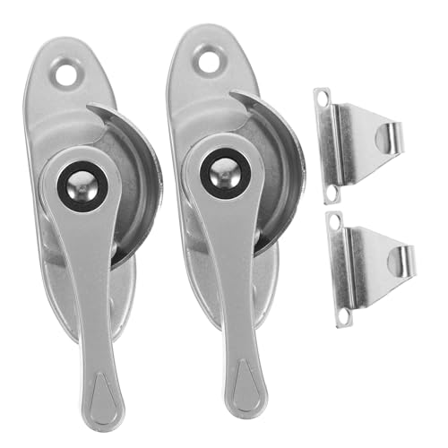 Zerodeko 2Pièces Serrures De Fenêtre Coulissantes Verrous De Châssis Pour Garçon Fille Installation Facile Pour Fenêtres Anciennes