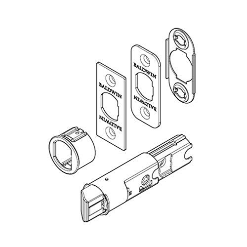 Baldwin Reserve 8BR0305003 6 Way Adjustable Springlatch Venetian Bronze Finish
