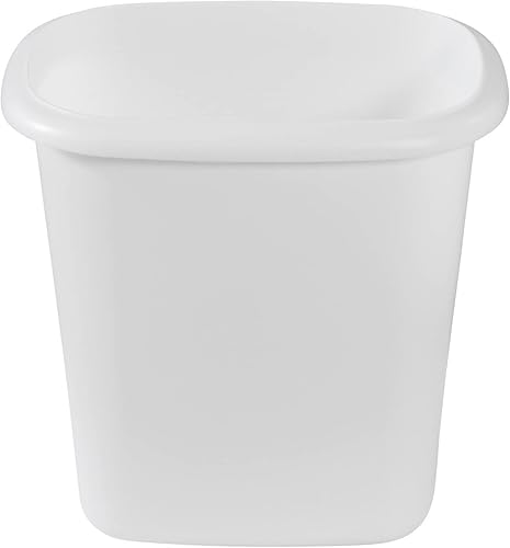 Miniatura 2 de Rubbermaid Home 295300-WHT Vanity - Cesta de basura 6.0 (cuartos)
