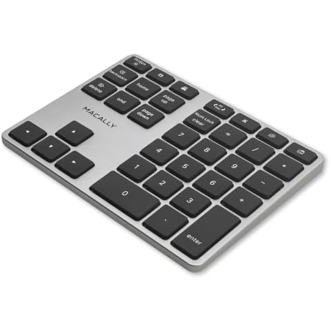 Macally Bluetooth Number Pad for Laptop Cover