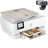 HP Envy Inspire 79 55e Wireless All-in-One Color Inkjet Photo Printer, Sandstone - Print Copy Scan - 2.7