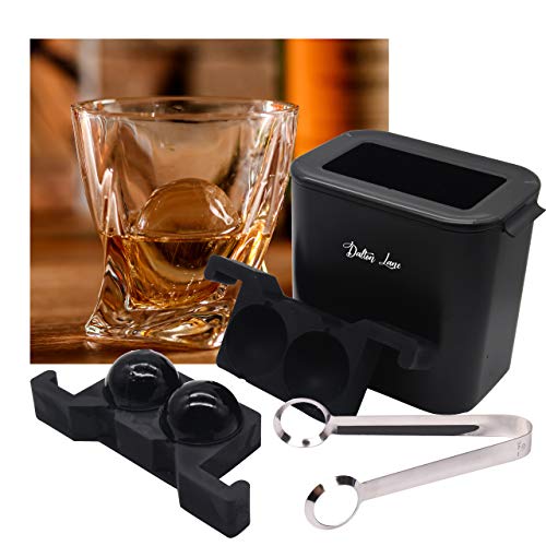 Crystal Clear Ice Ball Maker – Dalton Lane's Ice Ball Mold makes Two