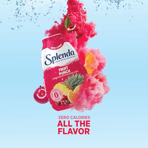 Image of SPLENDA Liquid Water Enhancer Drops, Fruit Punch, 3.11 Fl Oz