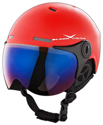 - Casco da Sci 54-57 rosso