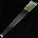 limaity 32 Inch Archery Target Arrows Hunting Pure Carbon Practice Arrows ID4.2mm Spine 400-1000 for Recurve Bow & Longbow & Compound Bow (12, 2 Fluorescent Yellow 1 White, Spine 1000)